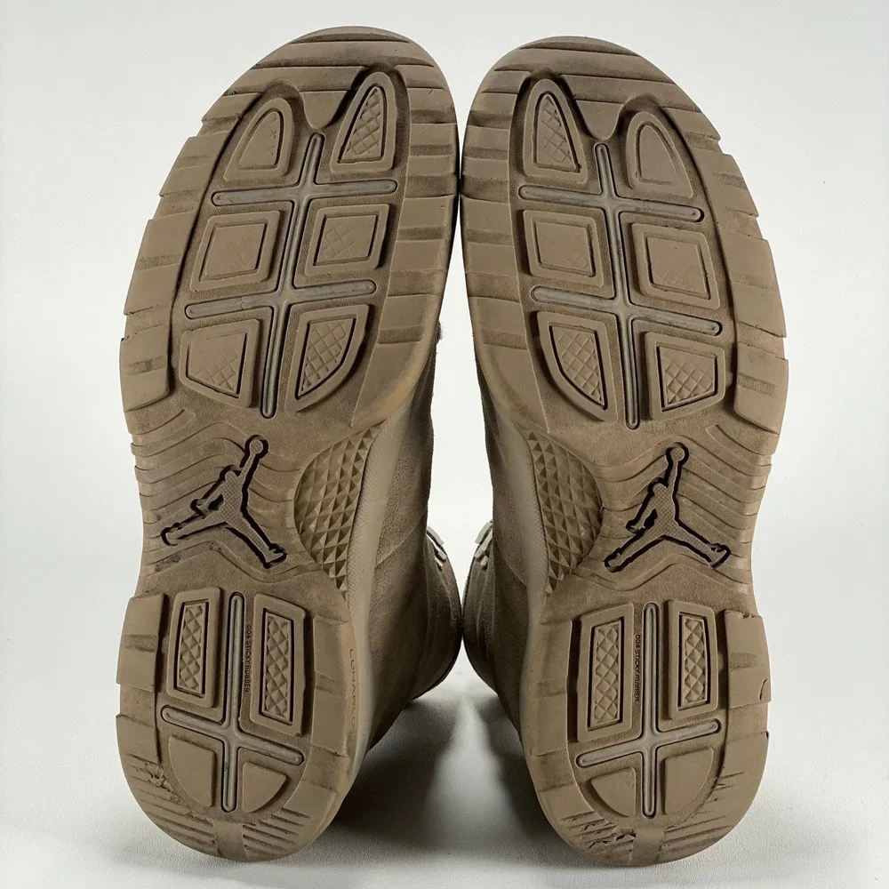 Jordan Future Boot EP Khaki Mens 12 Suede Military Tactical Combat Boots‎